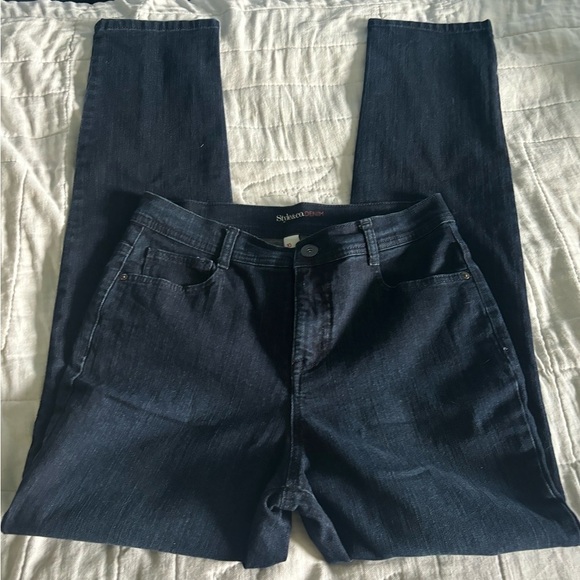 Style & Co Denim - Style & Co Tummy Control Dark Wash jeans. Size 10 Slim leg